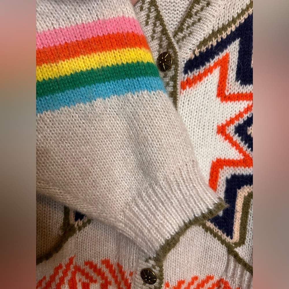Commense Multicolor Patterned Cardigan - Picture 4 of 7